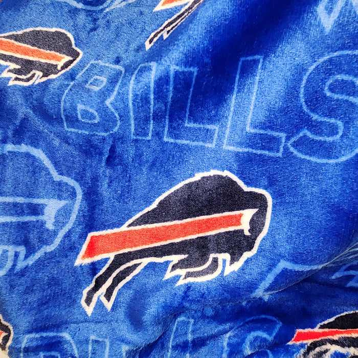 Buffalo Bills Scatter Print Flannel Fleece Blanket