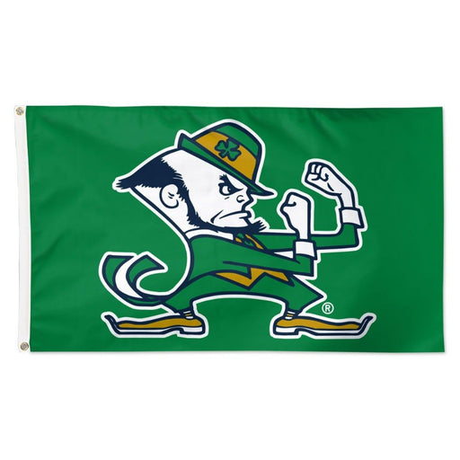 3x5' Notre Dame Green Polyester Flag