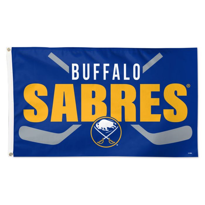 3x5' Buffalo Sabres Sticks Polyester Flag