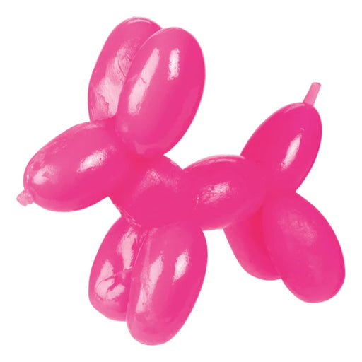 Pink Balloon Dog Squishy Toy