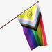 Inclusive Pride Polyester Flag - Made in USA
