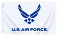 3x5' Air Force Wings Nylon Flag - Made in USA