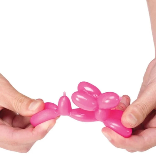 Pink Balloon Dog Squishy Toy