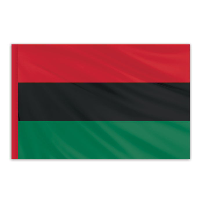 3x5' Afro American Indoor Nylon Flag