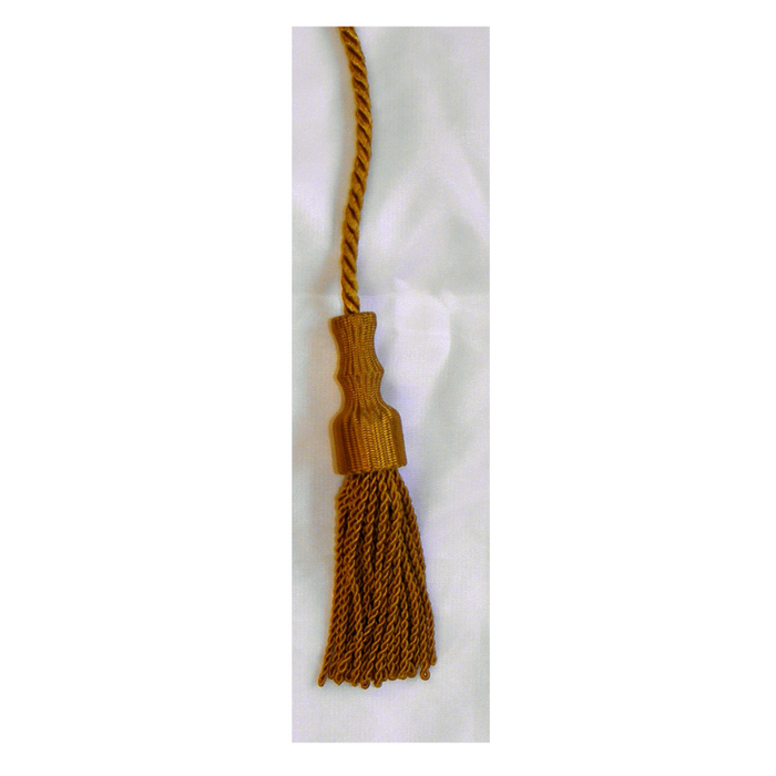 3" Gold Cord and Tassel