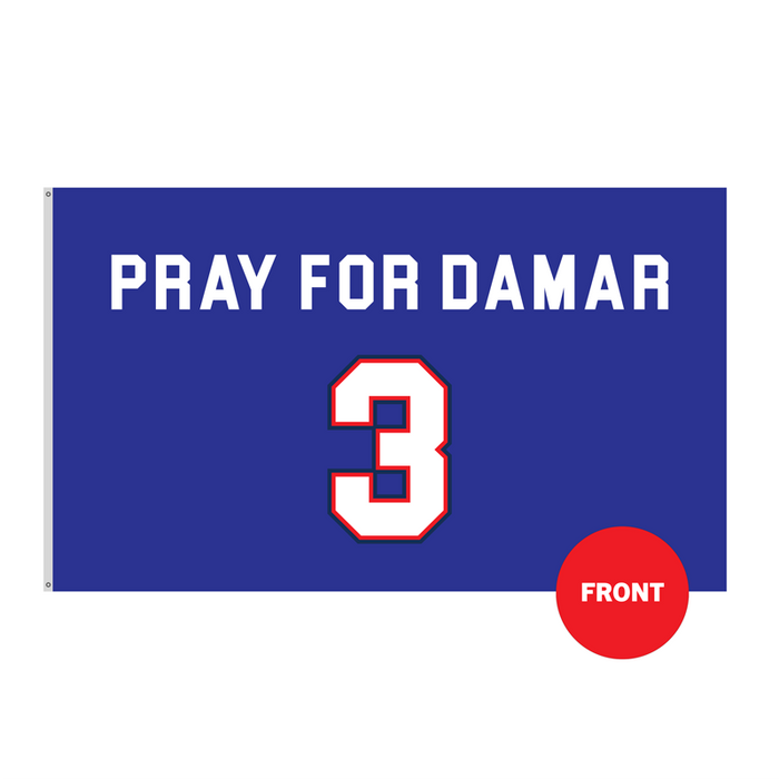 3x5' Pray for Damar Polyester Flag - Made in USA