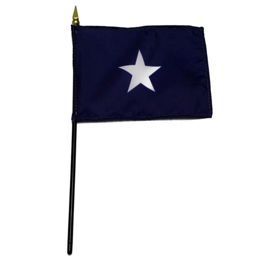 4x6" Bonnie Blue Stick Flag