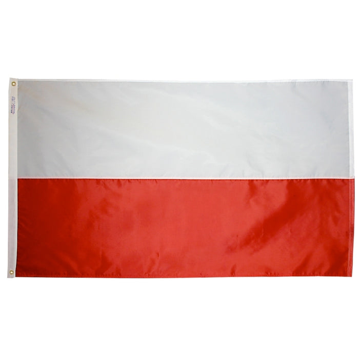 Poland Nylon Flag - Made in USA