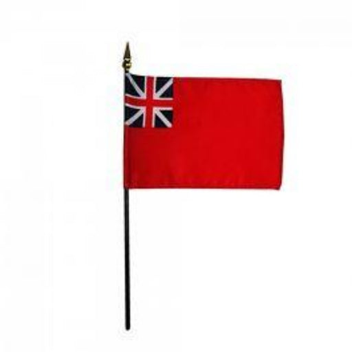 4x6" British Red Ensign Stick Flag
