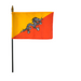 4x6" Bhutan Stick Flag