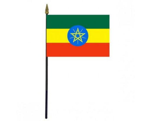 4x6" Ethiopia Stick Flag