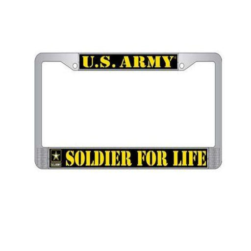 us army license plate for vehicle soldier for life
