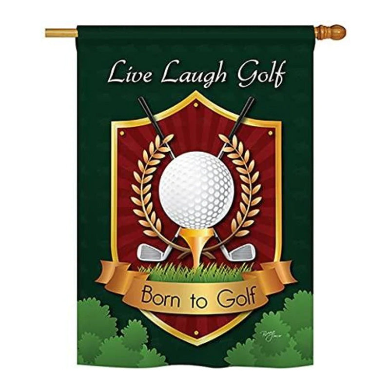 Live Laugh Golf Banner