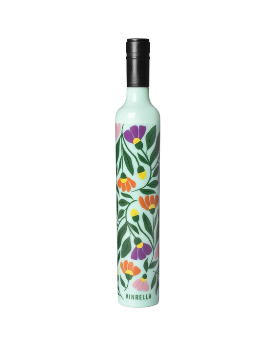 Eden Floral Wine Bottle Umbrella