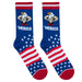 'Merica Eagle Men's Crew Socks