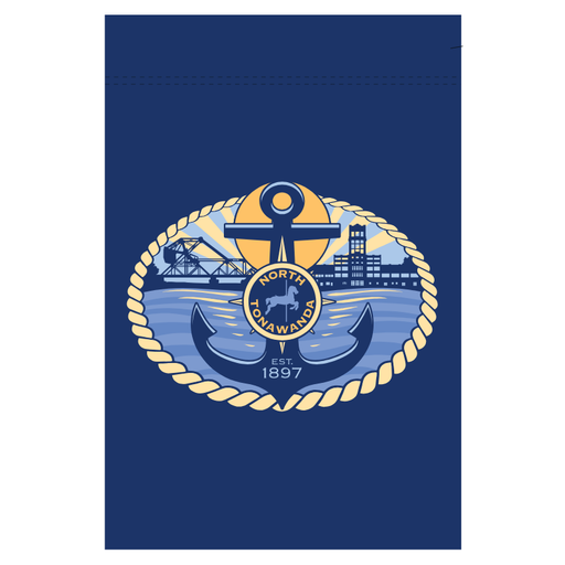 City of North Tonawanda Horizontal Garden Flag