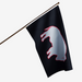  Grey and Black Standing Buffalo Polyester Flag - Made in USA