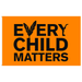 Every Child Matters Black Letters Polyester Flag - Made in USA