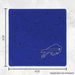 Buffalo Bills Blue Speckle 4" Coaster - Sold Individually