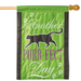 Another Purrfect Day Applique Banner Flag