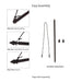 Metal Dowel For decorative Flag instructions