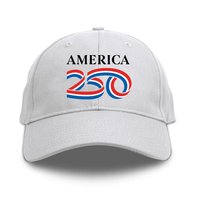 America 250th Snapback White Hat