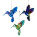 Iridescent Hummingbird Acrylic Ornament - Assorted Styles