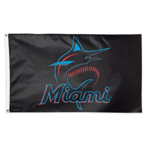 3x5' Miami Marlins Polyester Flag
