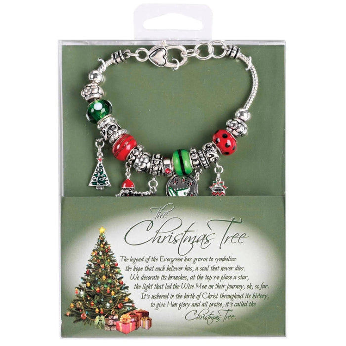 The Christmas Tree Silver Plated Bracelet