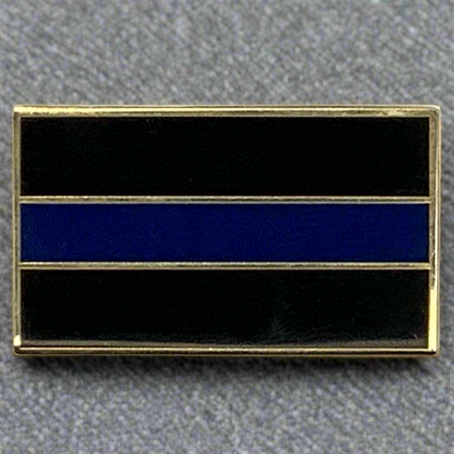 Thin Blue Line Lapel Pin 2025