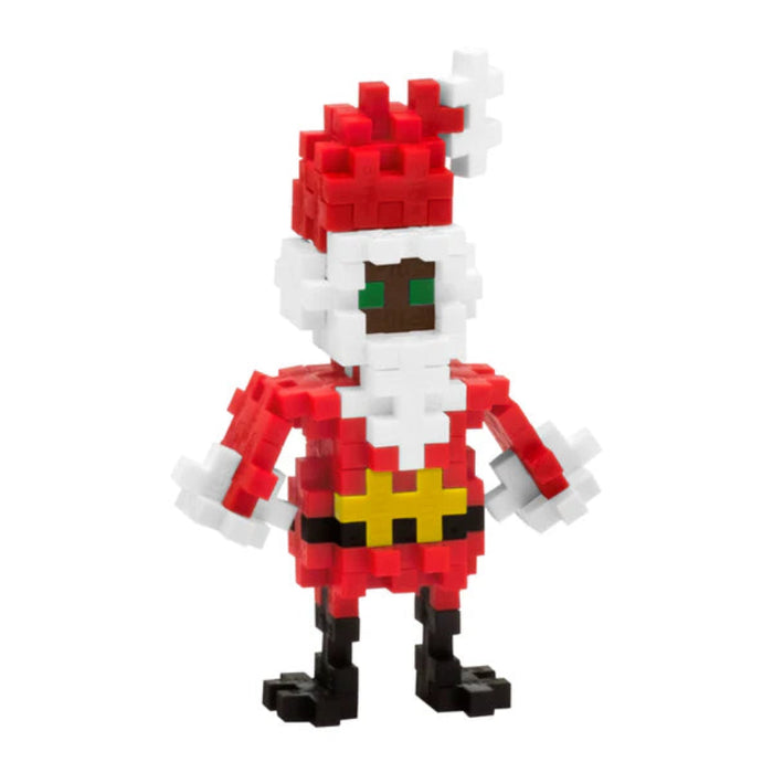 Small Santa Claus figure made of interlocking bricks
