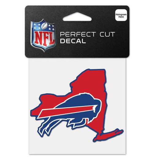 4x4" Buffalo Bills New York Perfect Cut Decal