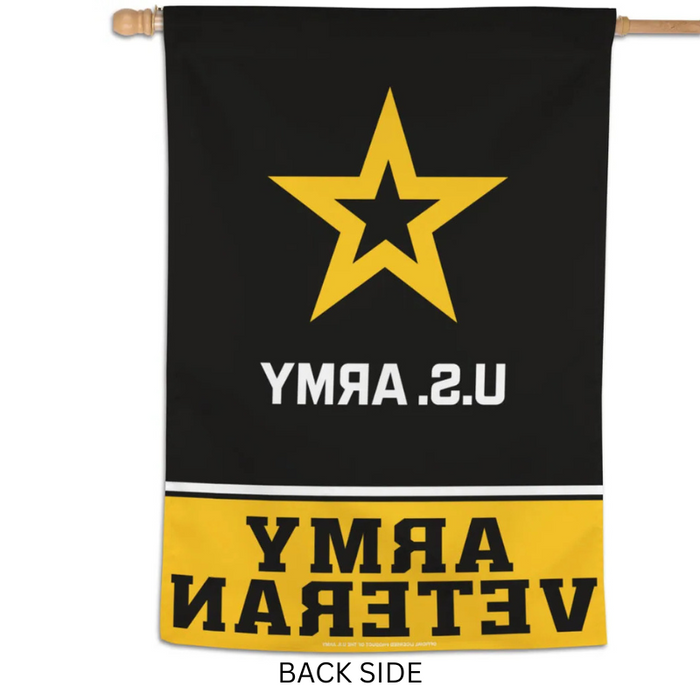 US Army Star Logo Veteran Banner Flag