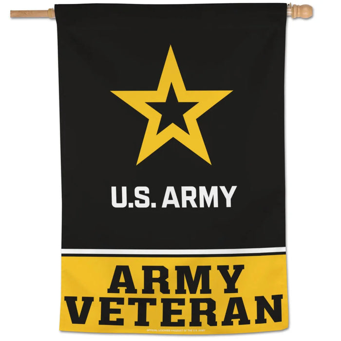 US Army Star Logo Veteran Banner Flag
