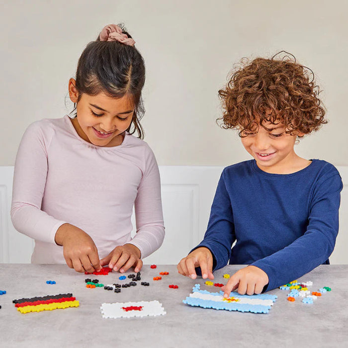 Learn to Build Flags of the World - 500 Piece Plus Plus Set