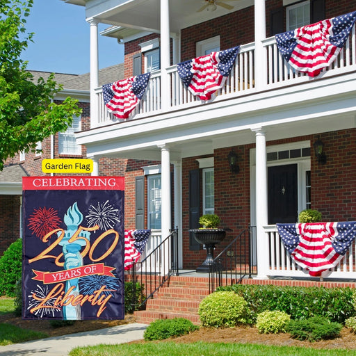 Celebrating 250 Years Applique Garden Flag