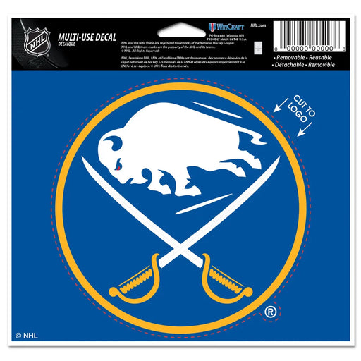 5x6" Buffalo Sabres Multi-Use Decal