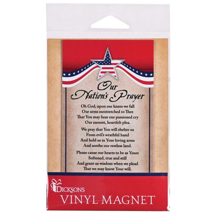 Our Nation's Prayer Vinyl Magnet