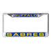 Buffalo Sabres Blue 2 Hole License Plate Frame