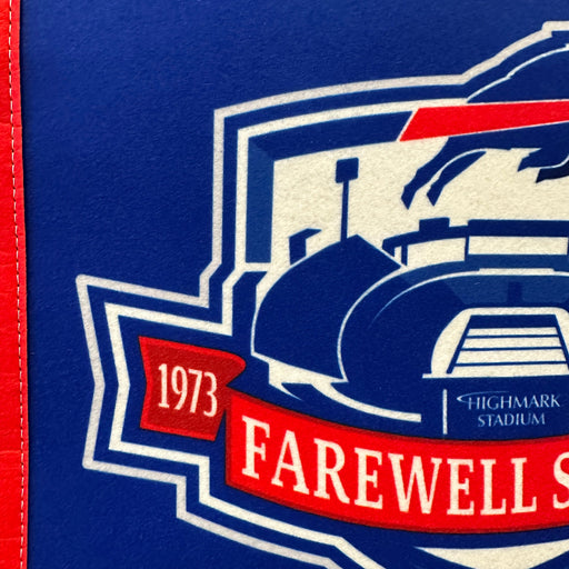 Buffalo Bills Highmark Stadium Farewell Season Pennant