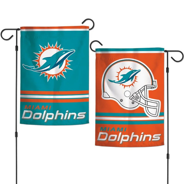 Miami Dolphins Helmet Garden Flag