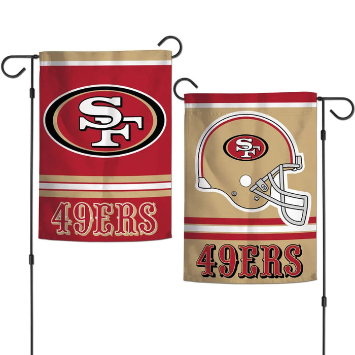 San Francisco 49ers Helmet Garden Flag