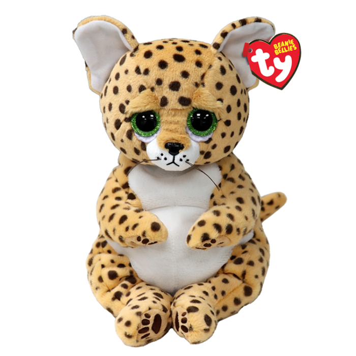 Ty Beanie Bellies - Lloyd Leopard Plush Toy