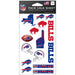 Buffalo Bills Multi Style Face Decal Pack