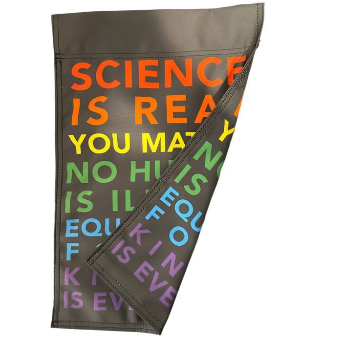 Human Rights Slogan Activism Garden Flag