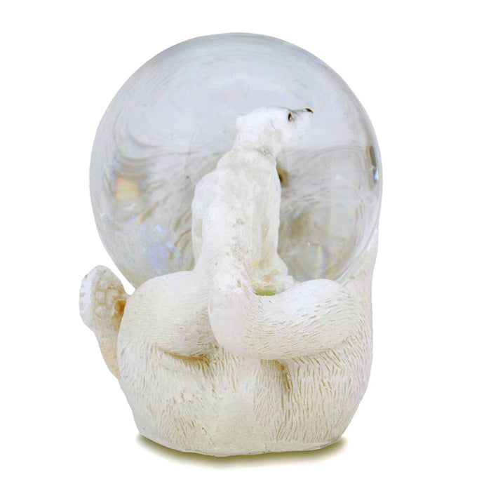 Mini Polar Bear and Cub Snow Globe