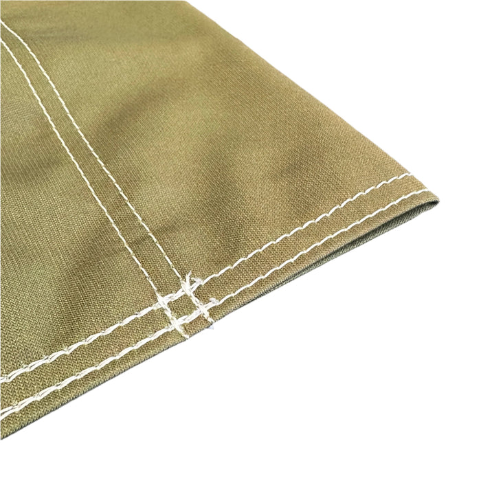 Garden flag with a bluebird and pink flowers on a green background