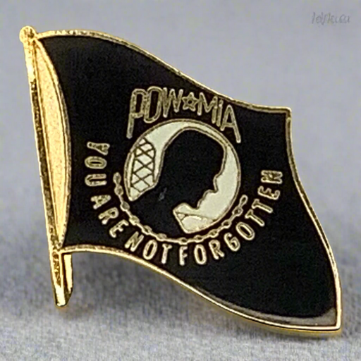 POW-MIA Flag Lapel Pin (Large) 2025