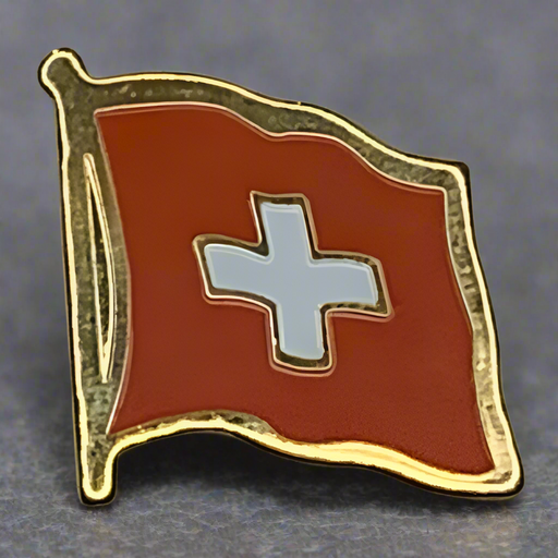 Switzerland Flag Lapel Pin 2025