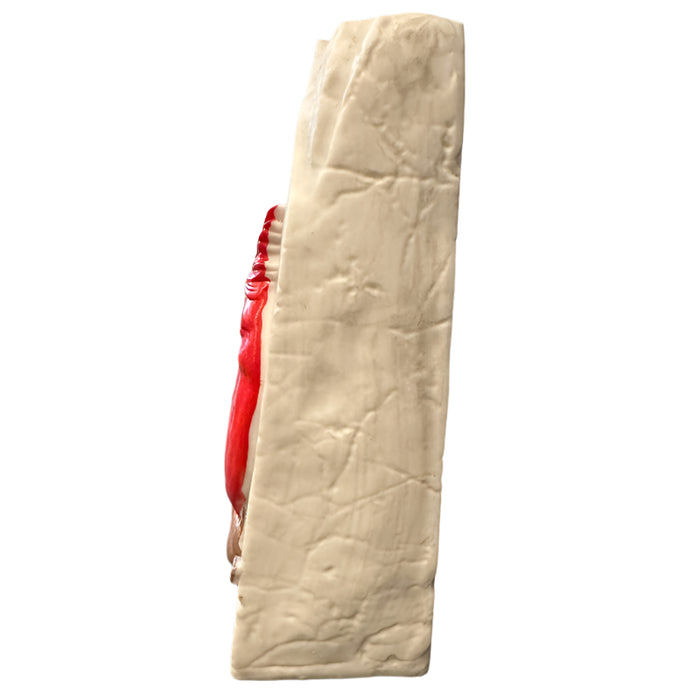 Cardinals Appear Garden Statue